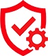 Icon of a caregiver, representing 24/7 support